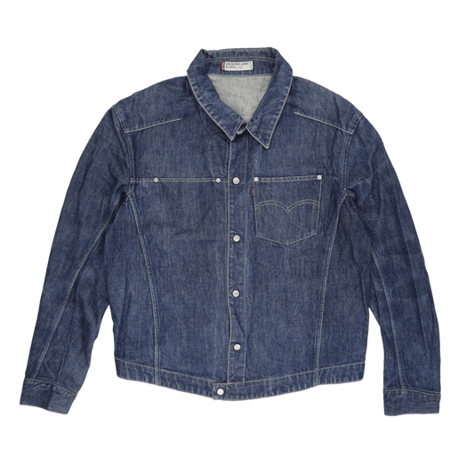 Levi's Engineered Jeans Vintage Denim Jacket Blue XL Cotton Denim
