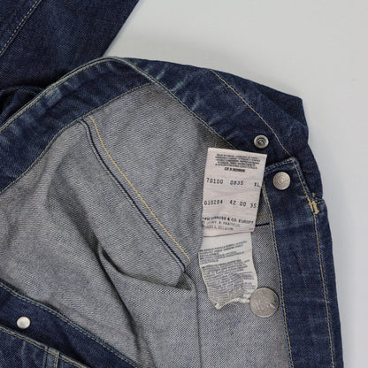 Levi's Engineered Jeans Vintage Denim Jacket Blue XL Cotton Denim