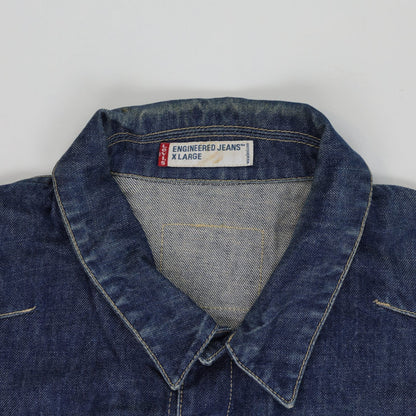 Levi's Engineered Jeans Vintage Denim Jacket Blue XL Cotton Denim