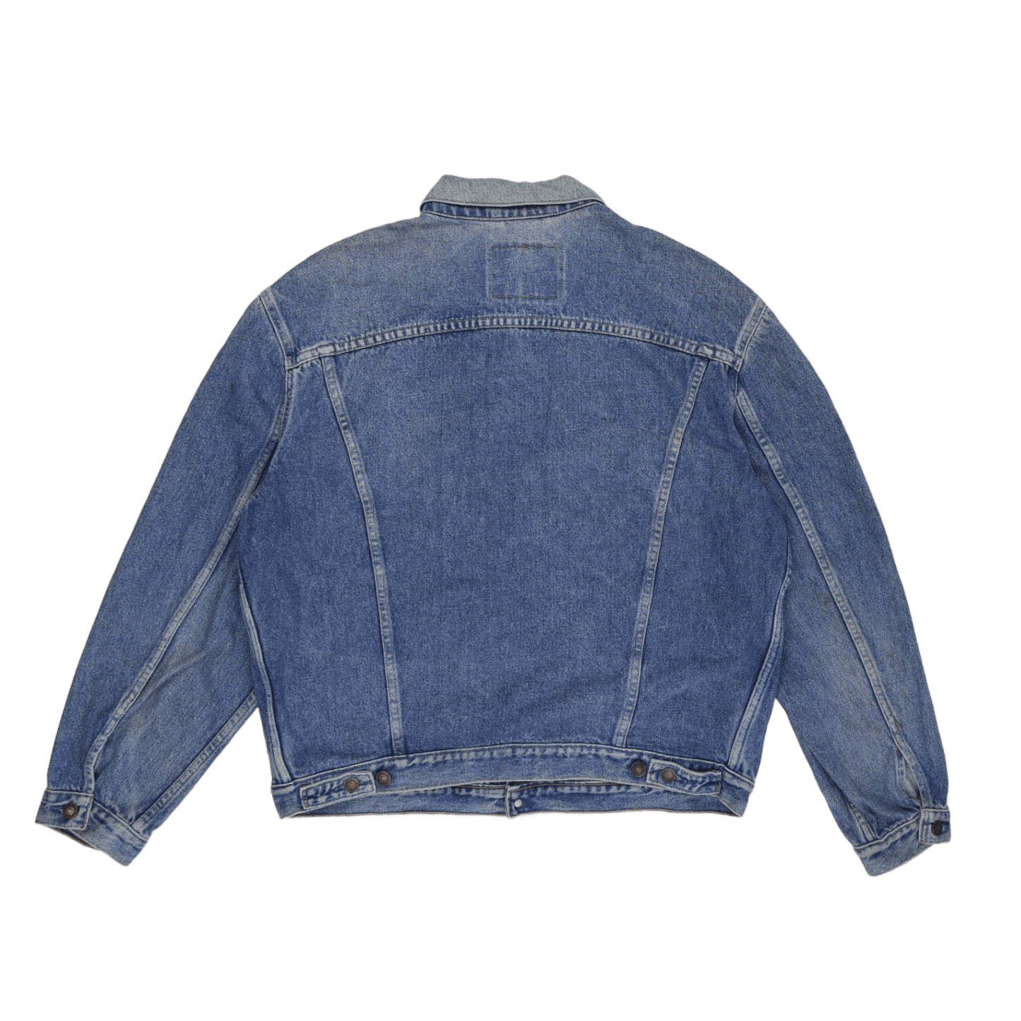 Levi's Vintage Stonewash Blue Denim Trucker Jacket XL Cotton