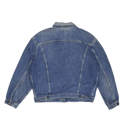 Levi's Vintage Stonewash Blue Denim Trucker Jacket XL Cotton