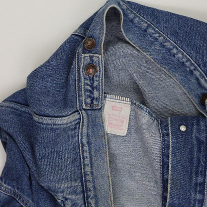 Levi's Vintage Stonewash Blue Denim Trucker Jacket XL Cotton