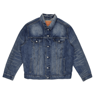 Levi's Strauss & Co Vintage Blue Denim Jacket Size L 100% Cotton