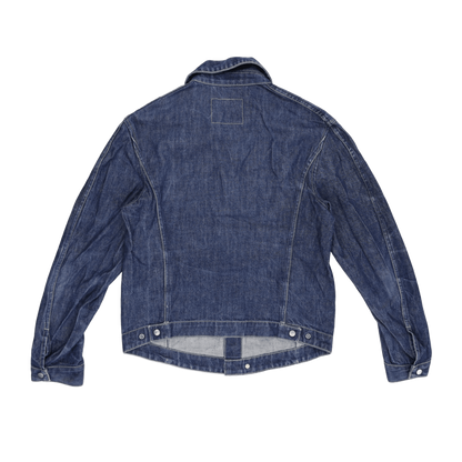 Levi's Engineered Jeans Blue Denim Trucker Jacket Men Medium