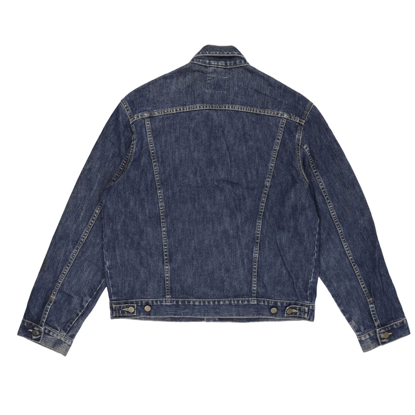 Lee Vintage Denim Jacket Blue Size L Cotton Collared