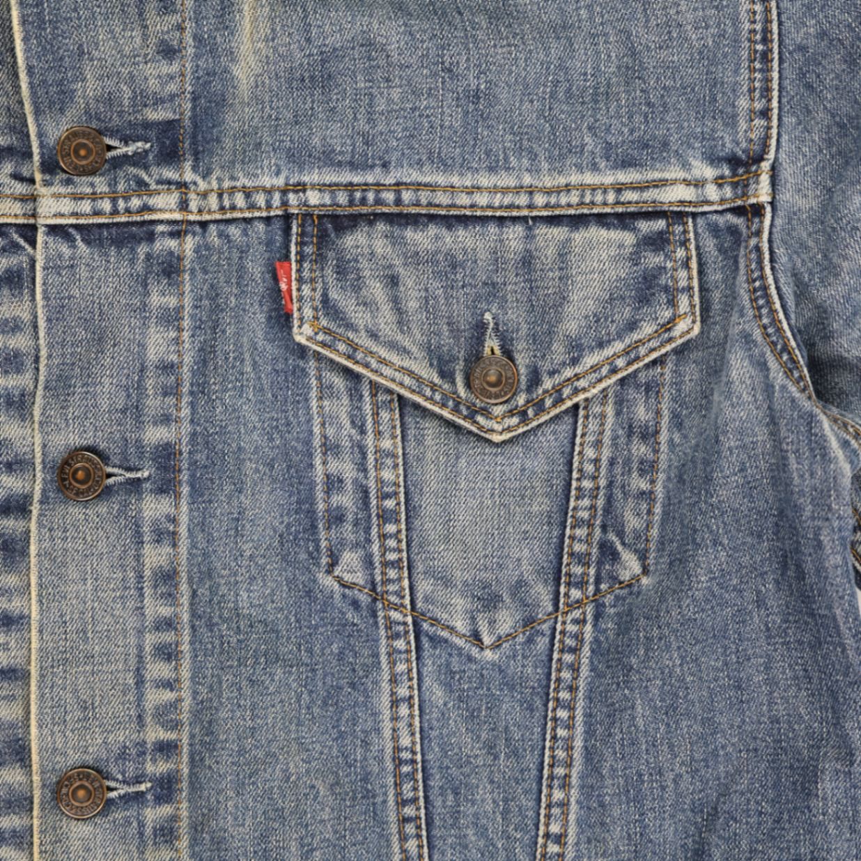 Levi's Vintage 70500 04 Denim Trucker Jacket Blue XX-Large Cotton