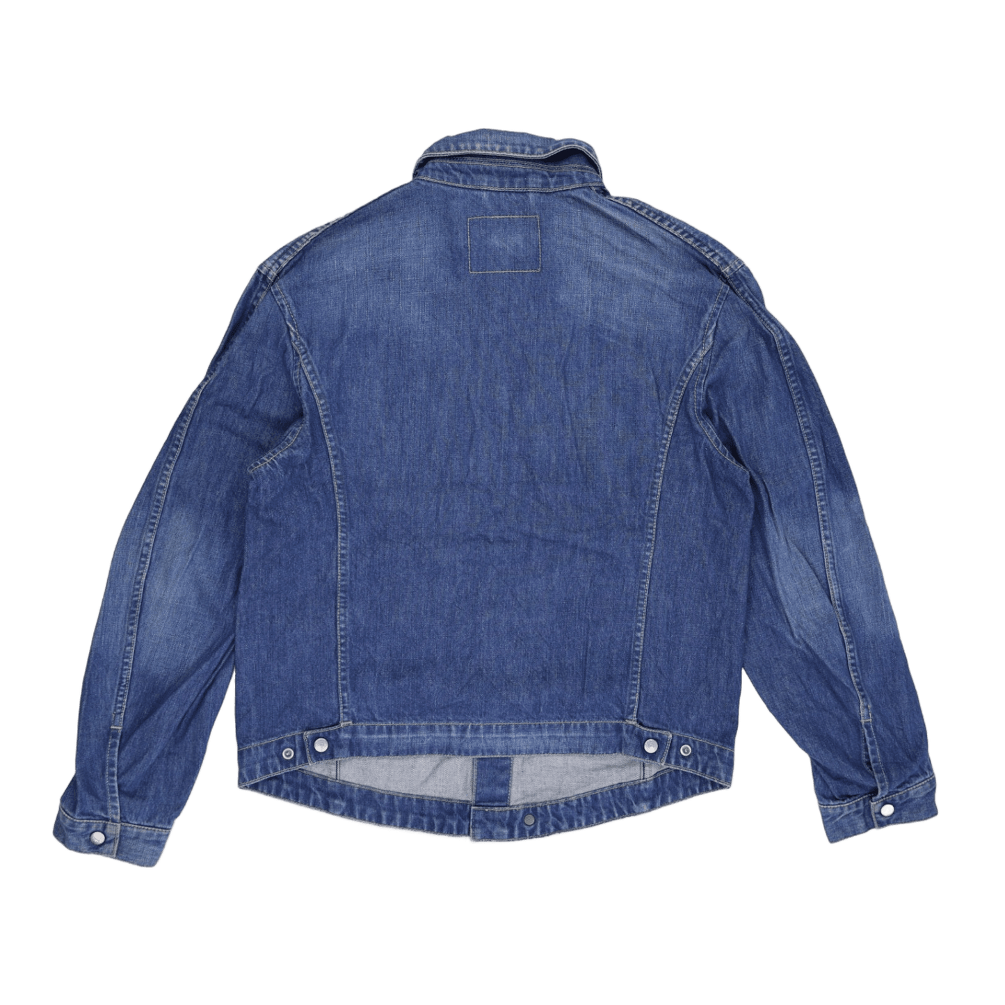 Levi's Engineered Jeans Denim Trucker Jacket Blue Large Cotton Vintage