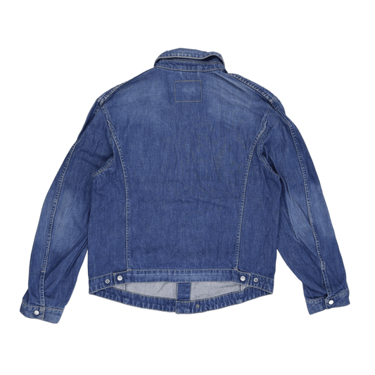 Levi's Engineered Jeans Denim Trucker Jacket Blue Large Cotton Vintage