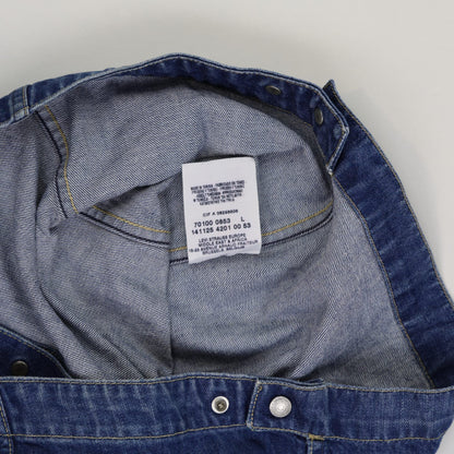Levi's Engineered Jeans Denim Trucker Jacket Blue Large Cotton Vintage