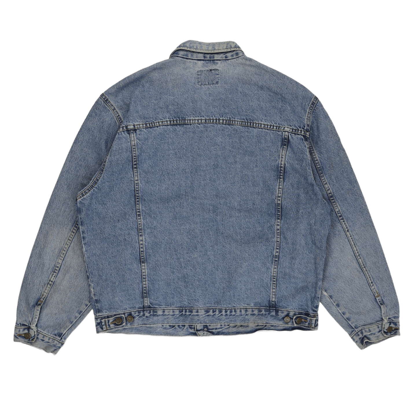 Lee Vintage Denim Jacket Light Blue XXL 100 Percent Cotton Unisex