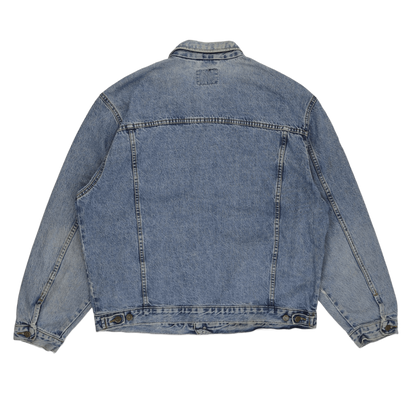 Lee Vintage Denim Jacket Light Blue XXL 100 Percent Cotton Unisex