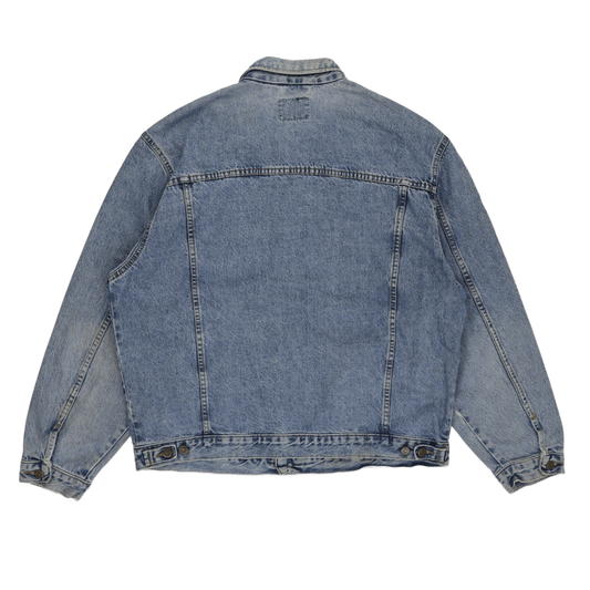 Lee Vintage Denim Jacket Light Blue XXL 100 Percent Cotton Unisex