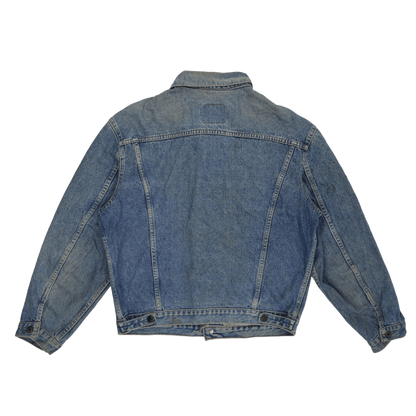 Levi's Vintage Denim Trucker Jacket Blue Size L 100% Cotton
