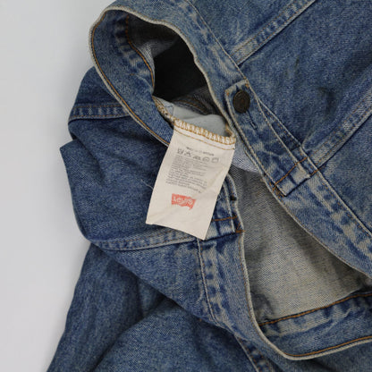 Levi's Vintage Denim Trucker Jacket Blue Size L 100% Cotton