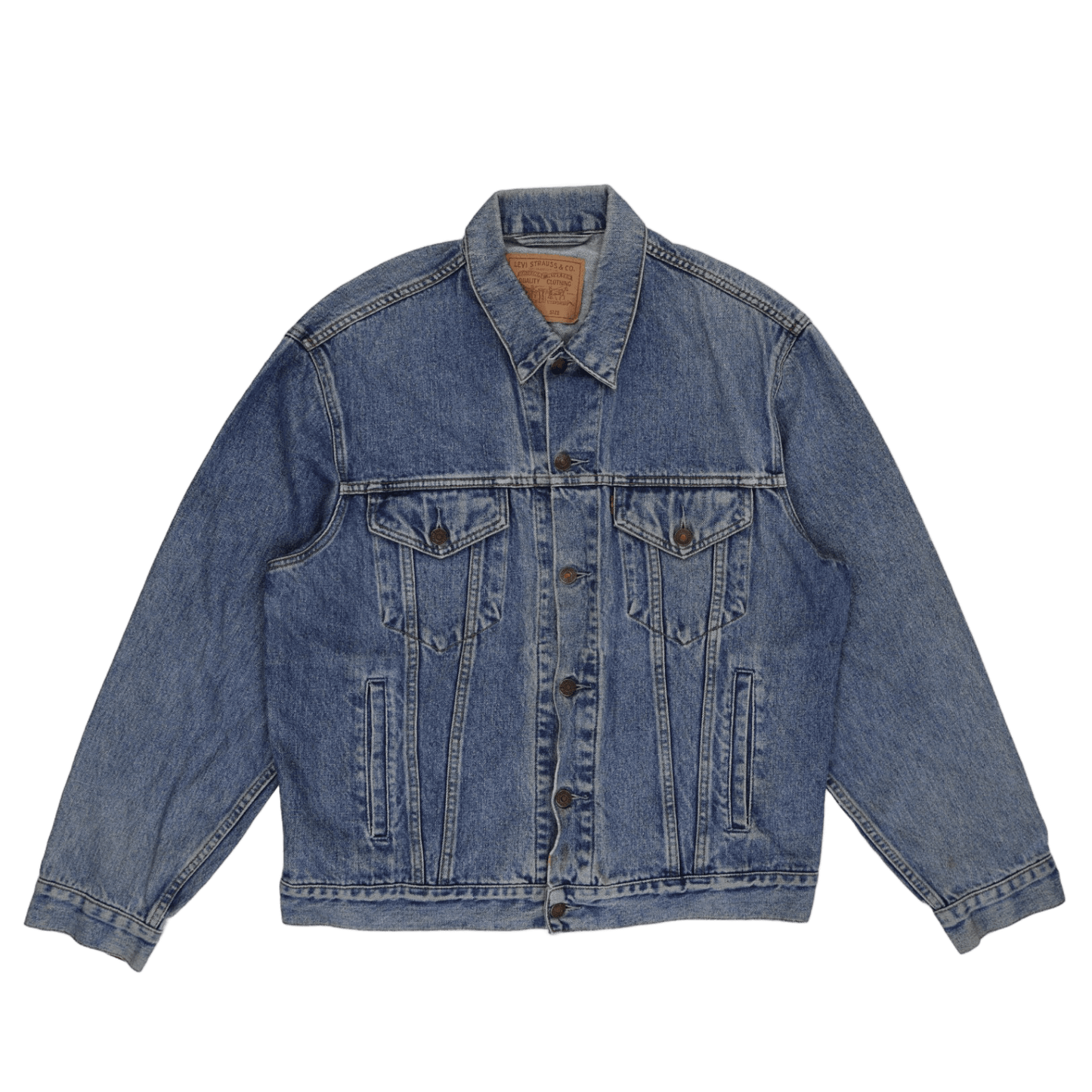 Levi's 70503 Classic Vintage Denim Jacket Blue Large Cotton