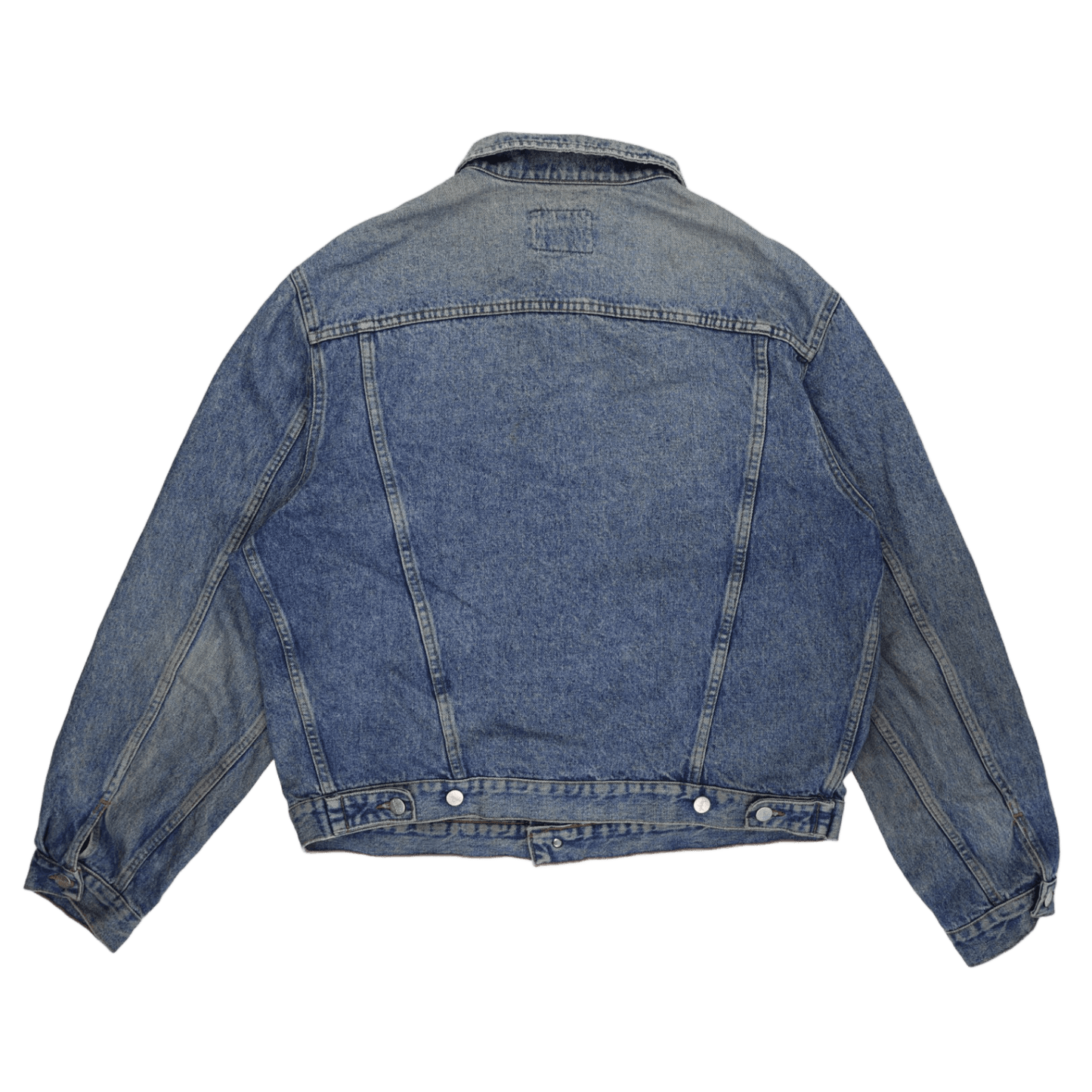 Wrangler Vintage Blue Denim Jacket XL Cotton Denim Collared
