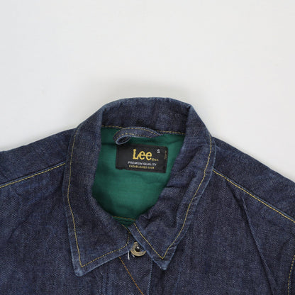 Lee Denim Jacket Dark Blue Small Cotton Vintage