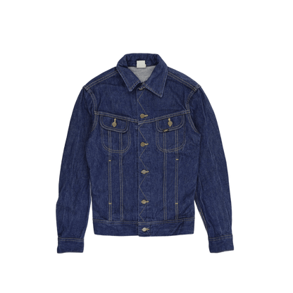 Lee Vintage Western Trucker Denim Jacket Blue Size 34 100% Cotton