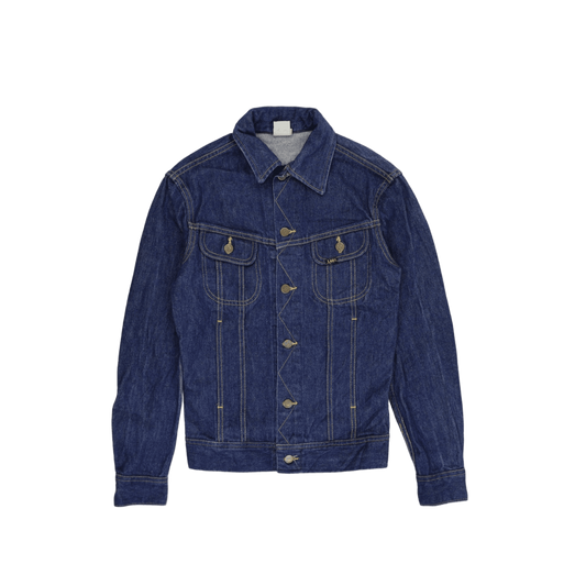 Lee Vintage Western Trucker Denim Jacket Blue Size 34 100% Cotton