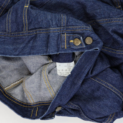 Lee Vintage Western Trucker Denim Jacket Blue Size 34 100% Cotton