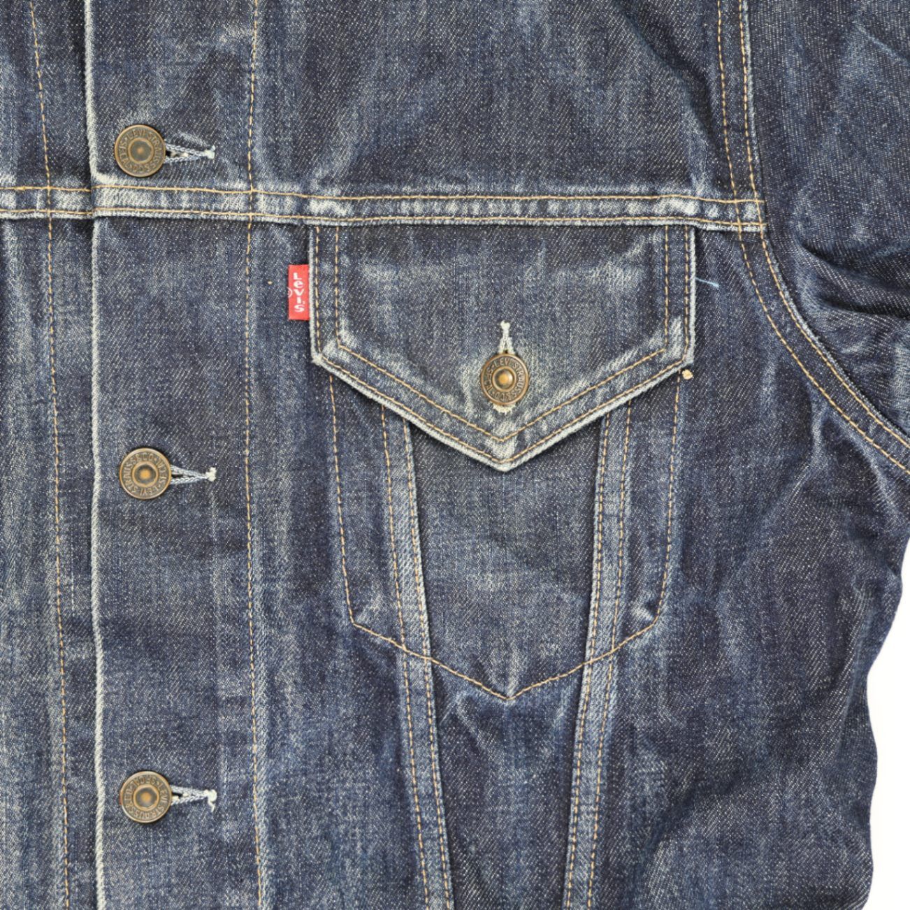 Levi's Vintage 70500 Denim Jacket Blue Large Cotton Denim Unisex