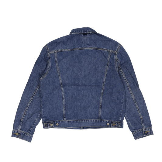 Lee Vintage Blue Denim Jacket for Men Size Large Cotton Collared