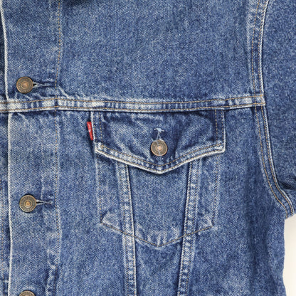 Levi's 70503 Vintage Blue Denim Trucker Jacket Large Cotton