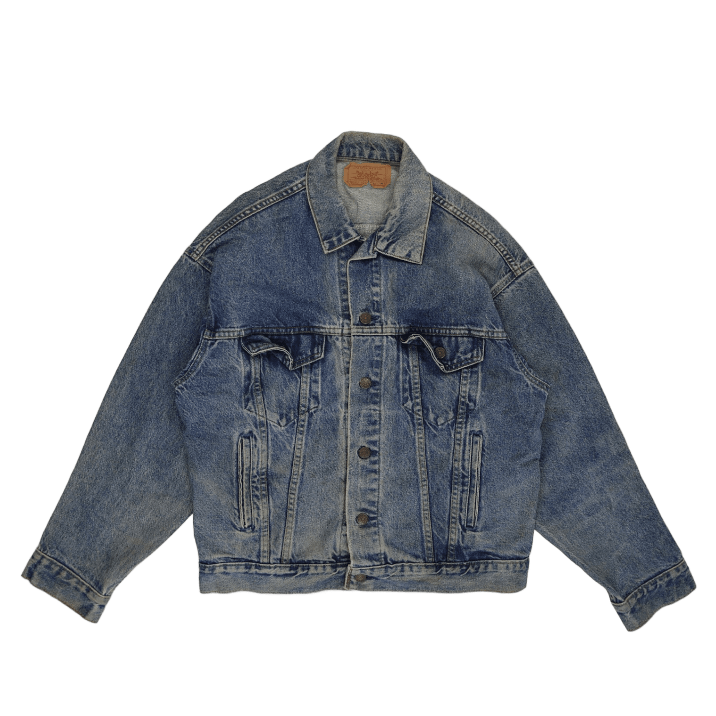 Levi's 70507 Vintage Denim Trucker Jacket Blue Size M Cotton