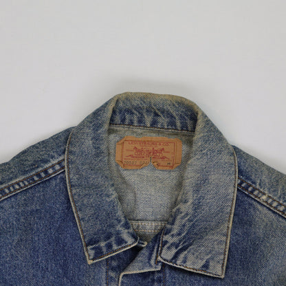 Levi's 70507 Vintage Denim Trucker Jacket Blue Size M Cotton