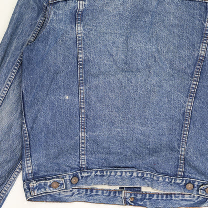 Levi's Vintage Blue Denim Trucker Jacket Medium Cotton Collared