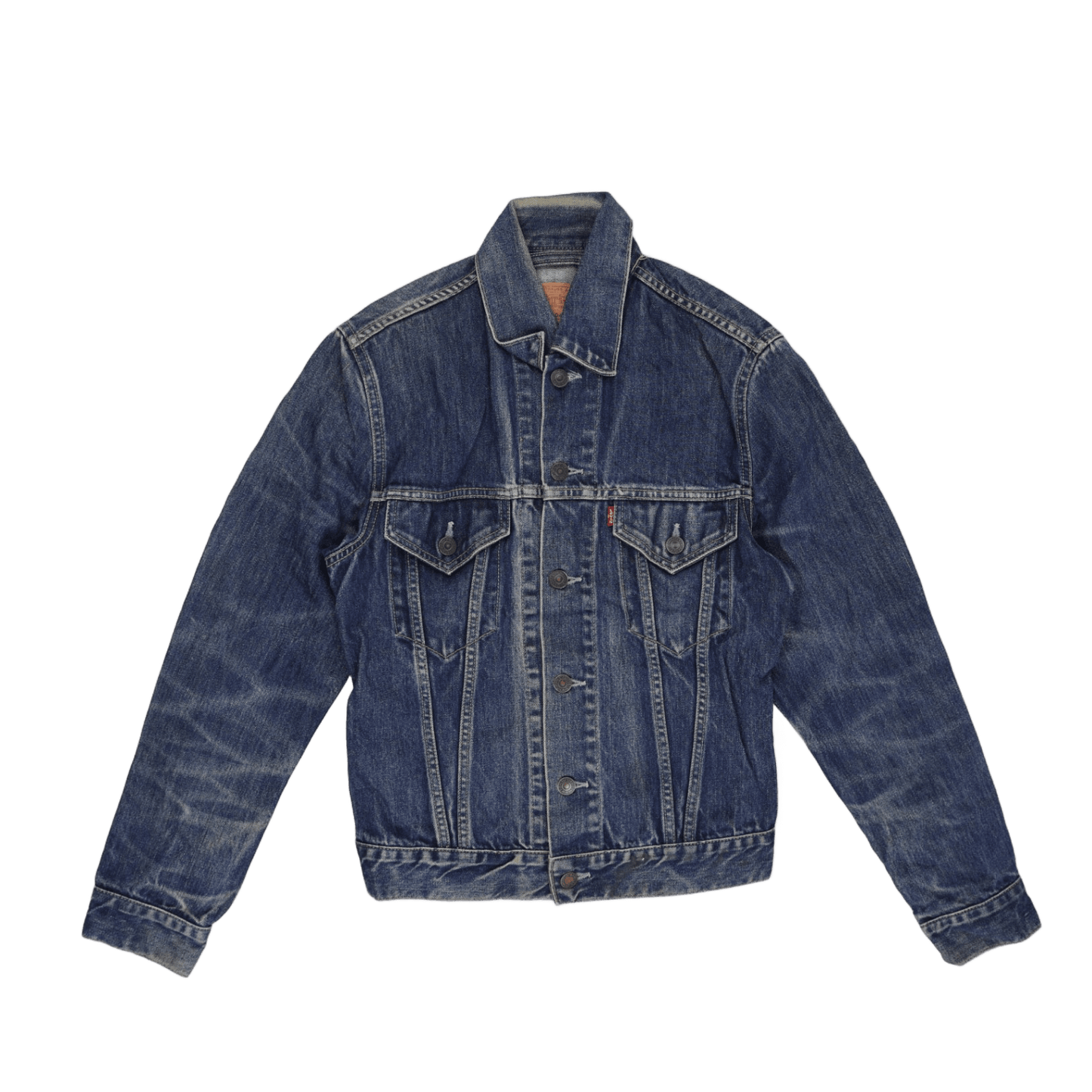 Levi's Vintage Denim Trucker Jacket Blue Size Small Cotton