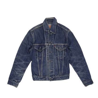 Levi's Vintage Denim Trucker Jacket Blue Size Small Cotton