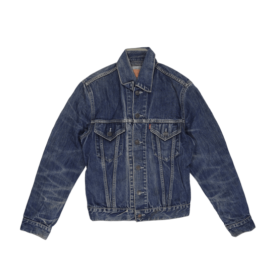 Levi's Vintage Denim Trucker Jacket Blue Size Small Cotton