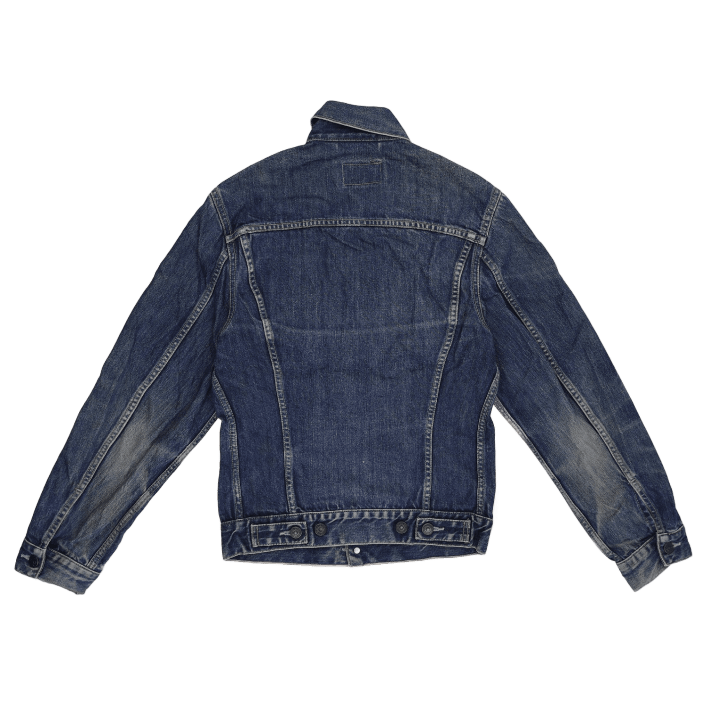 Levi's Vintage Denim Trucker Jacket Blue Size Small Cotton