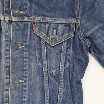 Levi's Vintage Denim Trucker Jacket Blue Size Small Cotton