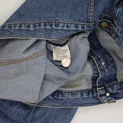 Lee Riders Vintage Denim Jacket Blue XL 100% Cotton Men's Clothing