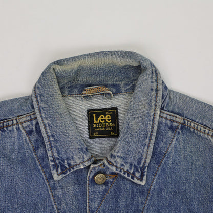 Lee Riders Vintage Denim Jacket Blue XL 100% Cotton Men's Clothing