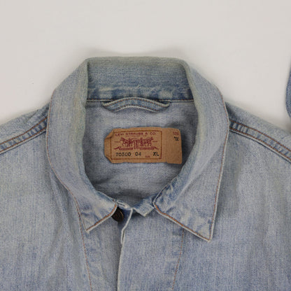 Levi's 70500 Vintage Trucker Jacket Light Blue XL Cotton Denim