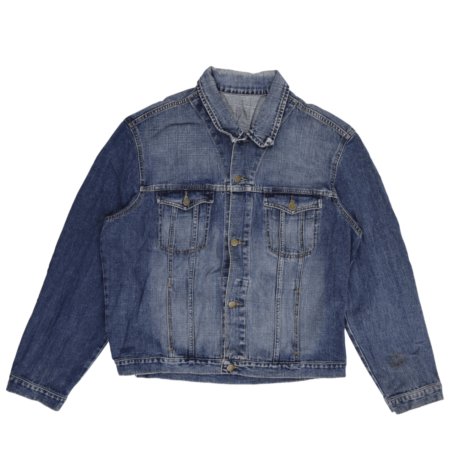 Levi's Vintage Blue Denim Trucker Jacket Size Large Cotton