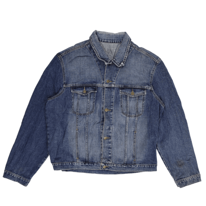 Levi's Vintage Blue Denim Trucker Jacket Size Large Cotton