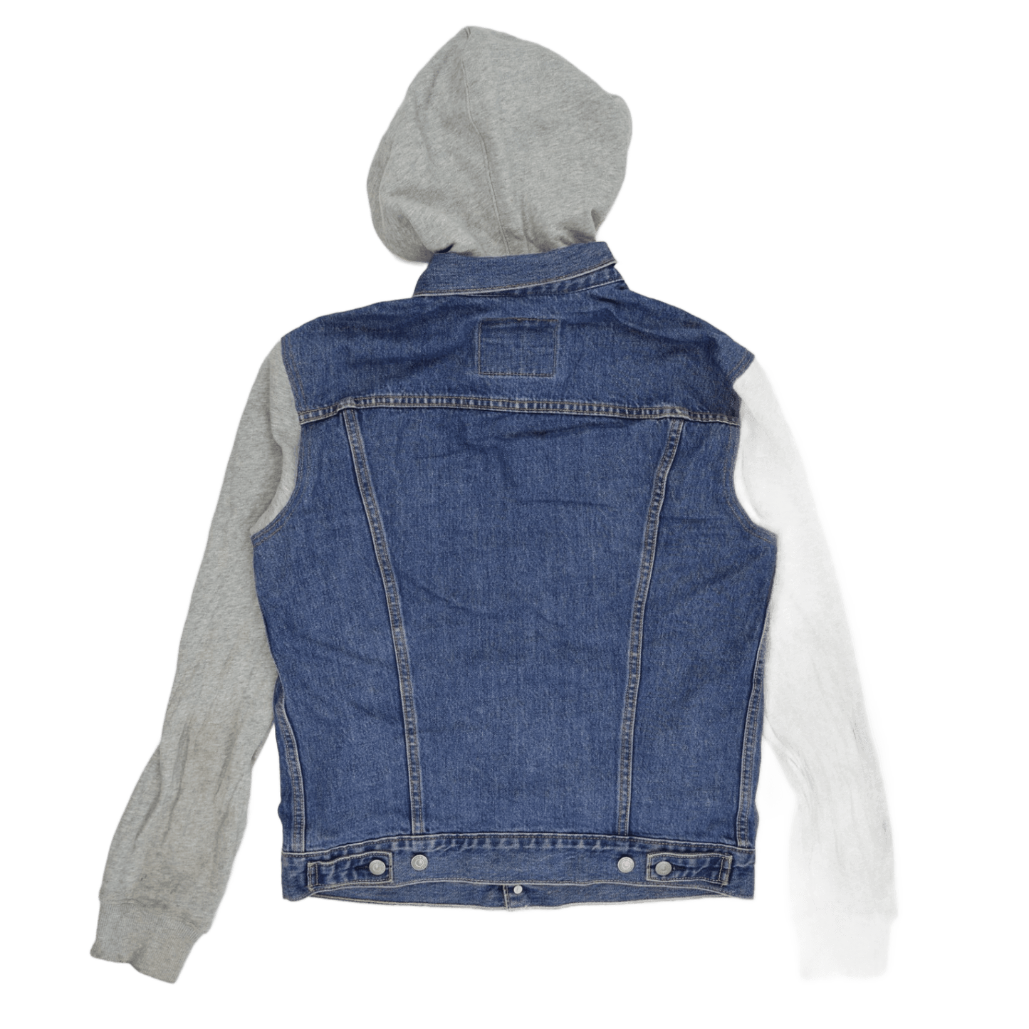 Levi's Denim Hoodie Jacket Blue Medium Cotton Blend Casual Layered