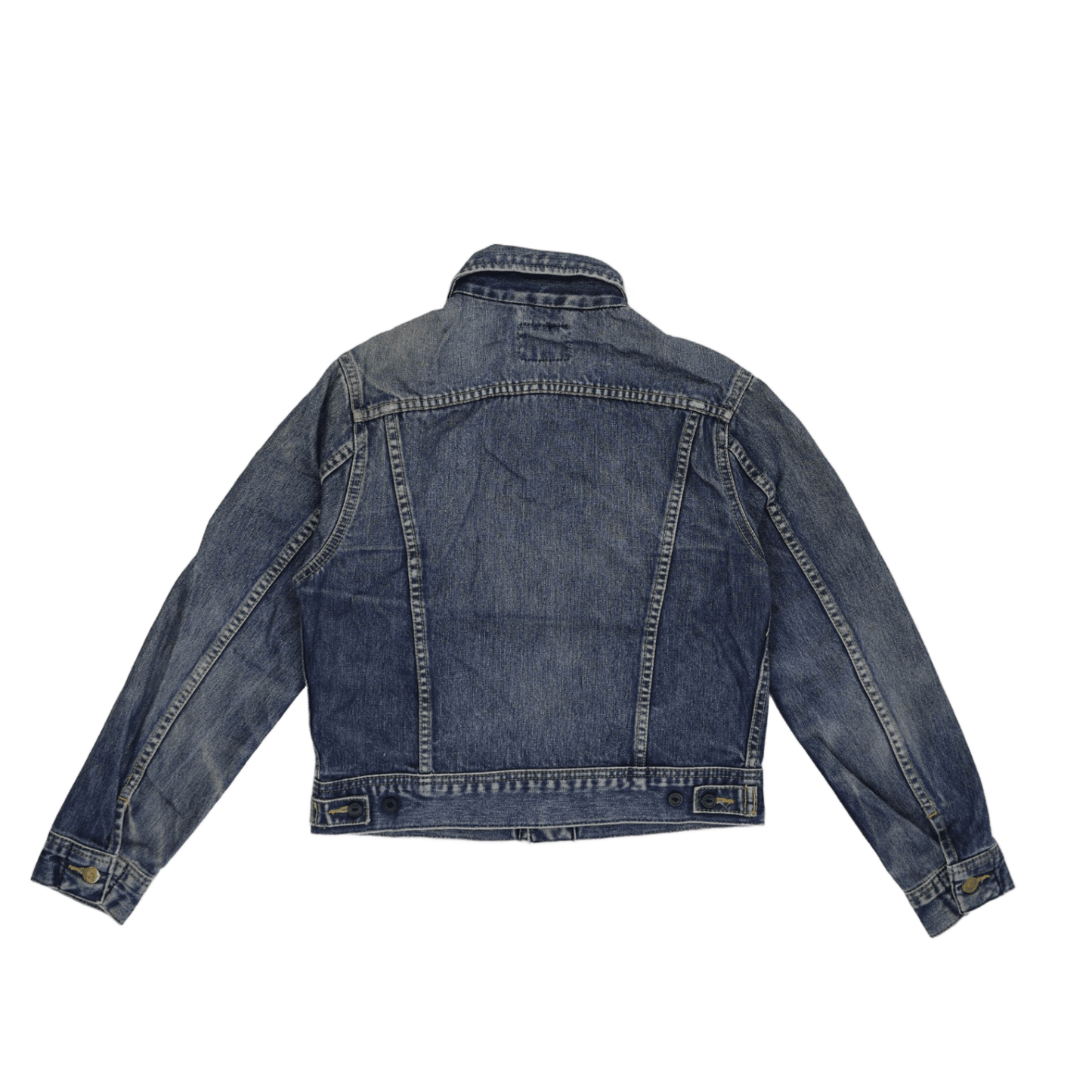 Lee Vintage Denim Truck Jacket Medium Blue Size 12 Cotton Womens