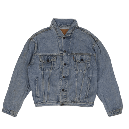 Levi's Vintage Blue Denim Trucker Jacket 70503 Medium Cotton