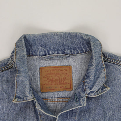 Levi's Vintage Blue Denim Trucker Jacket 70503 Medium Cotton