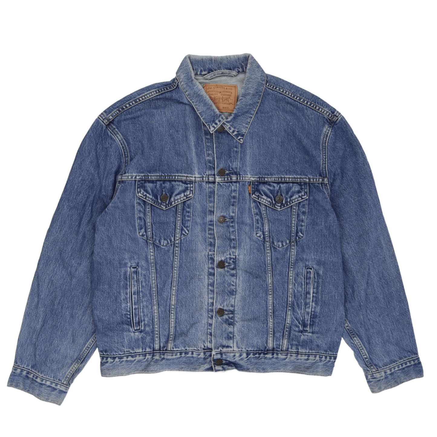 Levi's Vintage Denim Jacket Blue XL Cotton Unisex 70503-02