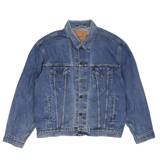 Levi's Vintage Denim Jacket Blue XL Cotton Unisex 70503-02