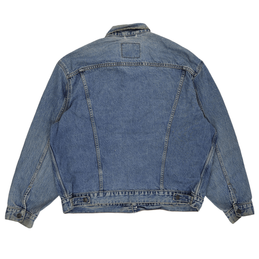 Levi's Vintage Denim Trucker Jacket Light Blue XXL Cotton