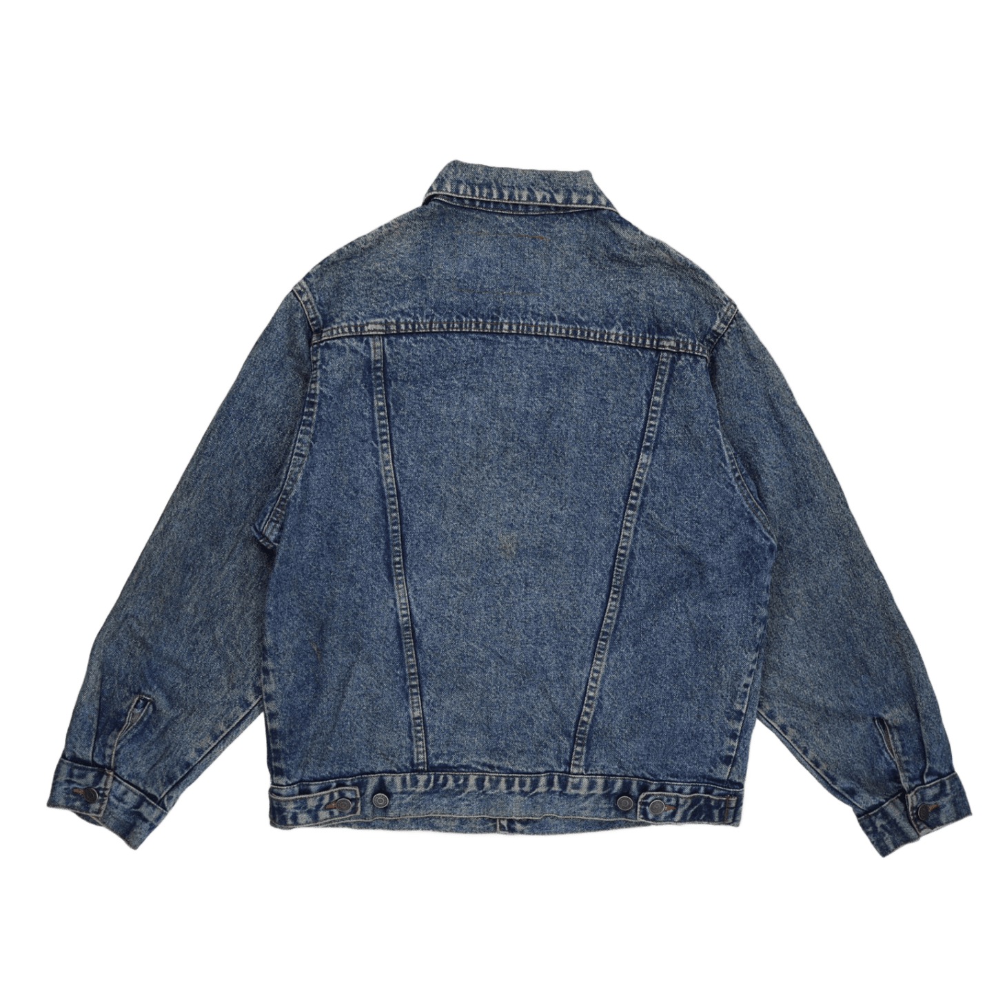 Levi's Strauss Vintage Denim Trucker Jacket Blue Size L Cotton