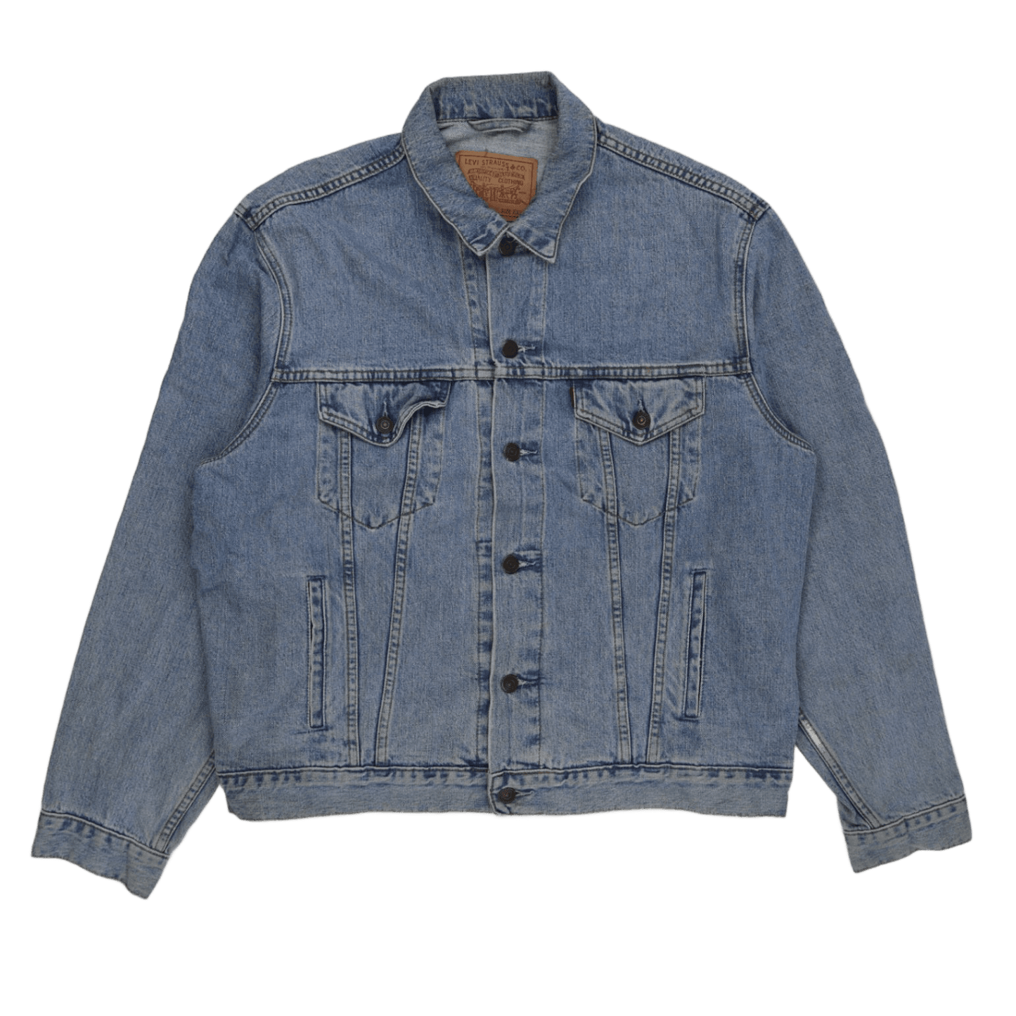 Levi's 70503 Vintage Light Blue Trucker Jacket XXL Cotton Denim