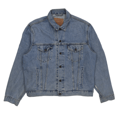Levi's 70503 Vintage Light Blue Trucker Jacket XXL Cotton Denim